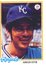 1978 Topps Baseball Cards      490     Amos Otis